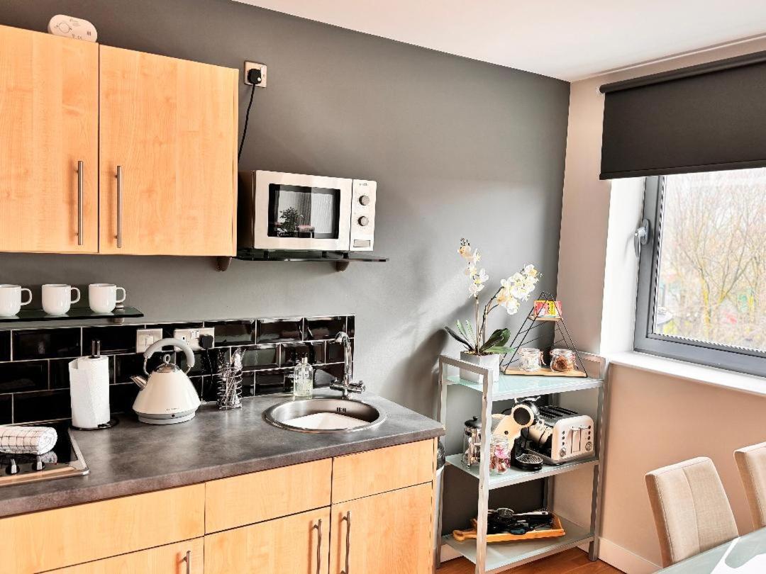 Perfectly Located City Centre Studio Apartment - West One With Free Wifi, Gym Access, Netflix 谢菲尔德 外观 照片